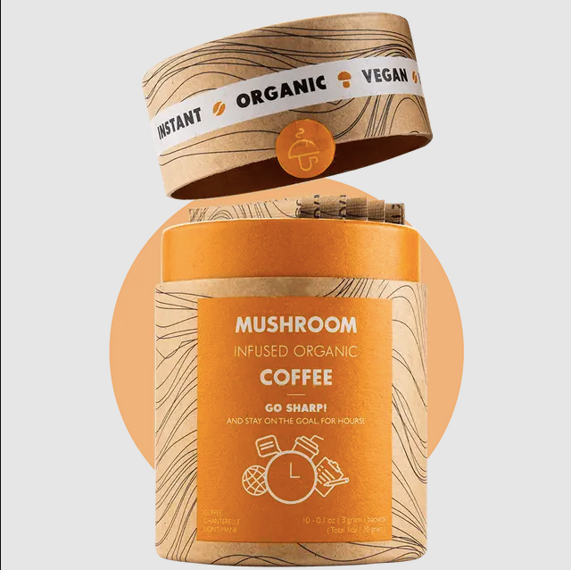 Mushroom Cups Instant Coffee Go Sharp